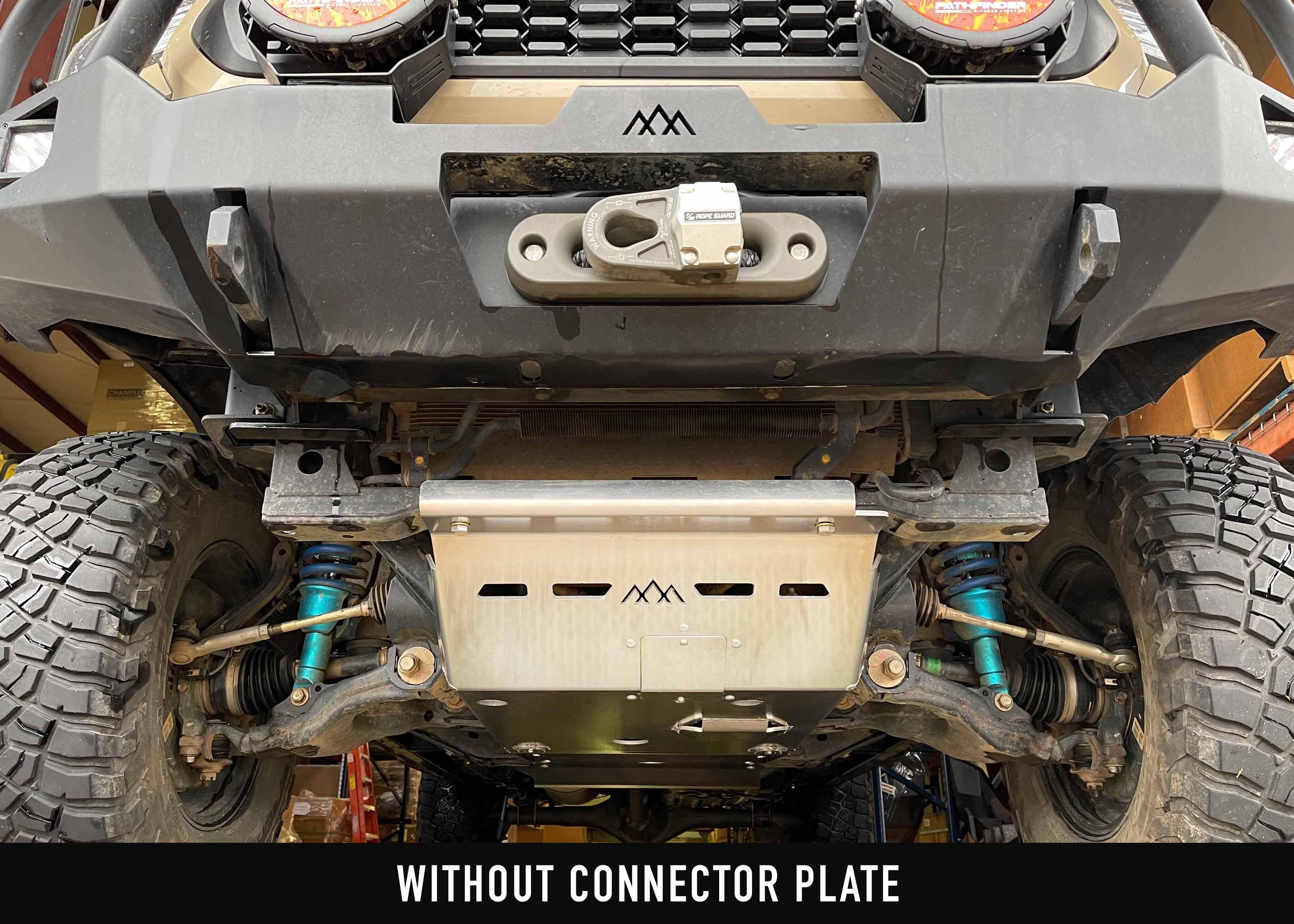 Backwoods Adventure Mods - Aluminum Connector Skid Plate - Toyota Tacoma (2005-2023)