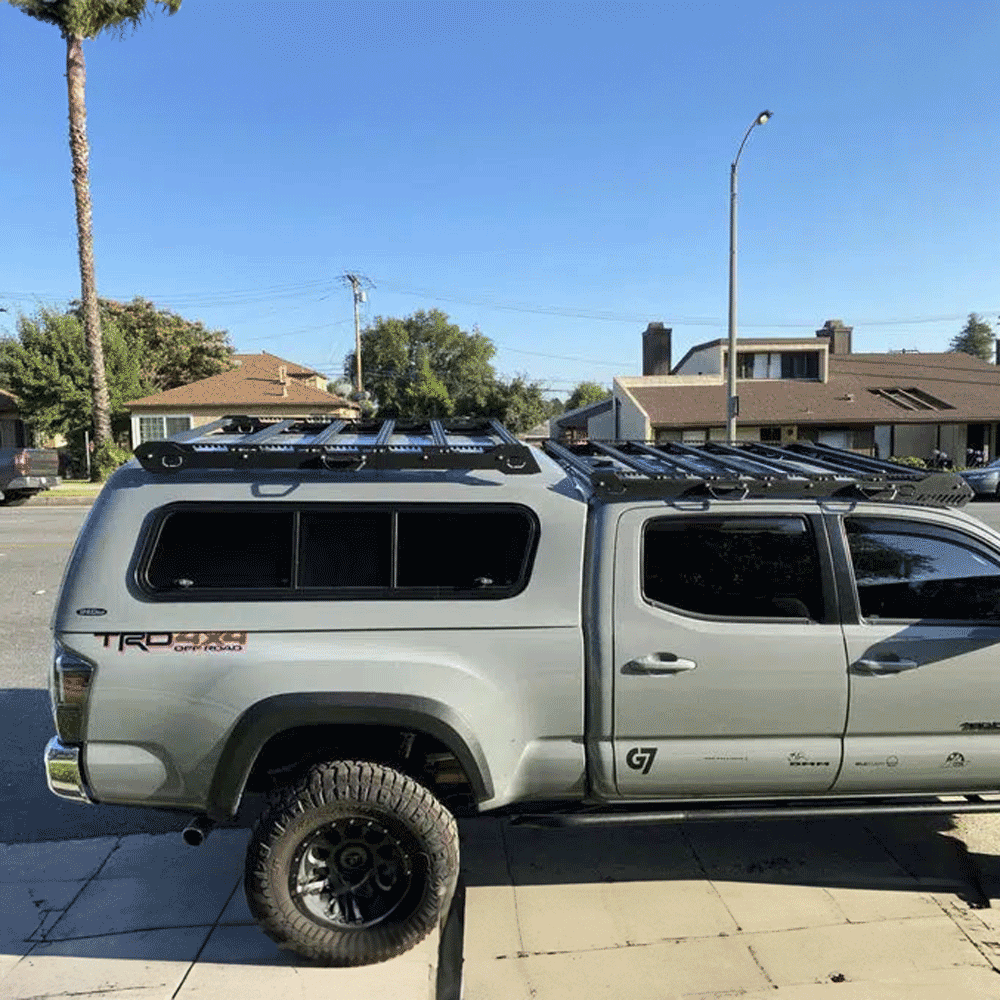 upTOP Overland - Alpha eX Cap Rack - Toyota Tacoma (2016-2023), Tundra (2007-2024)