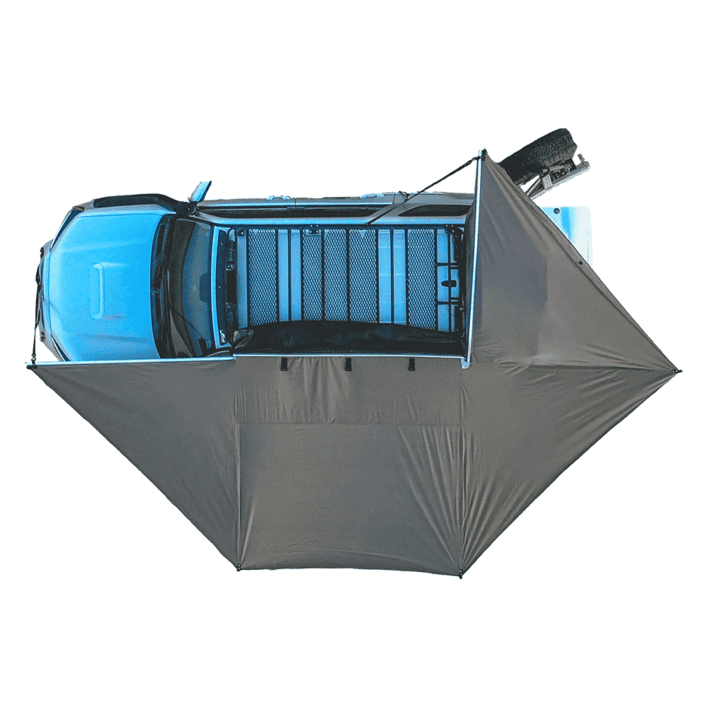 23Zero - 270° Peregrine Awning Left - Hand Mounted with 2.0 Light Suppression Technology