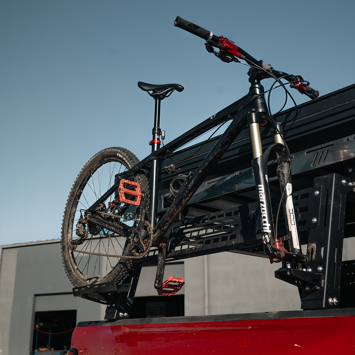 Cali Raised LED - Bed Rack Bike Mount