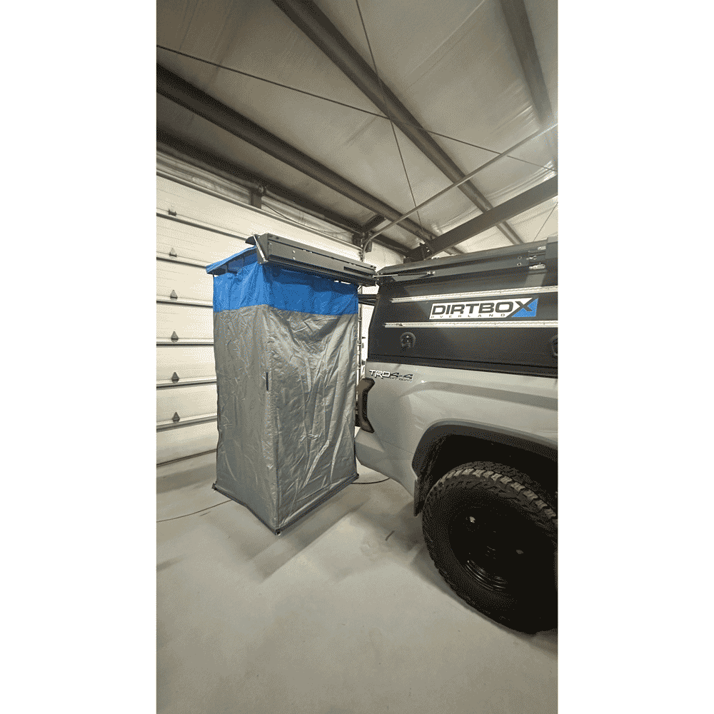shower tent bracket DirtBox
