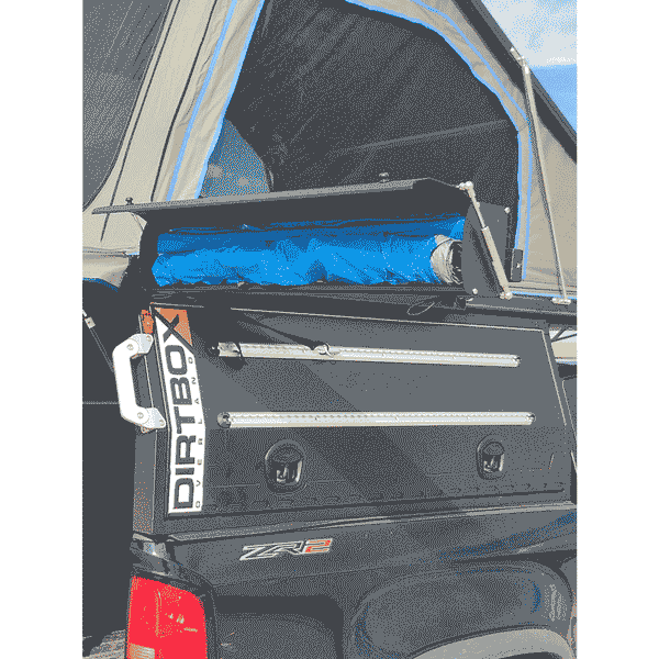 swing out shower tent bracket DirtBox