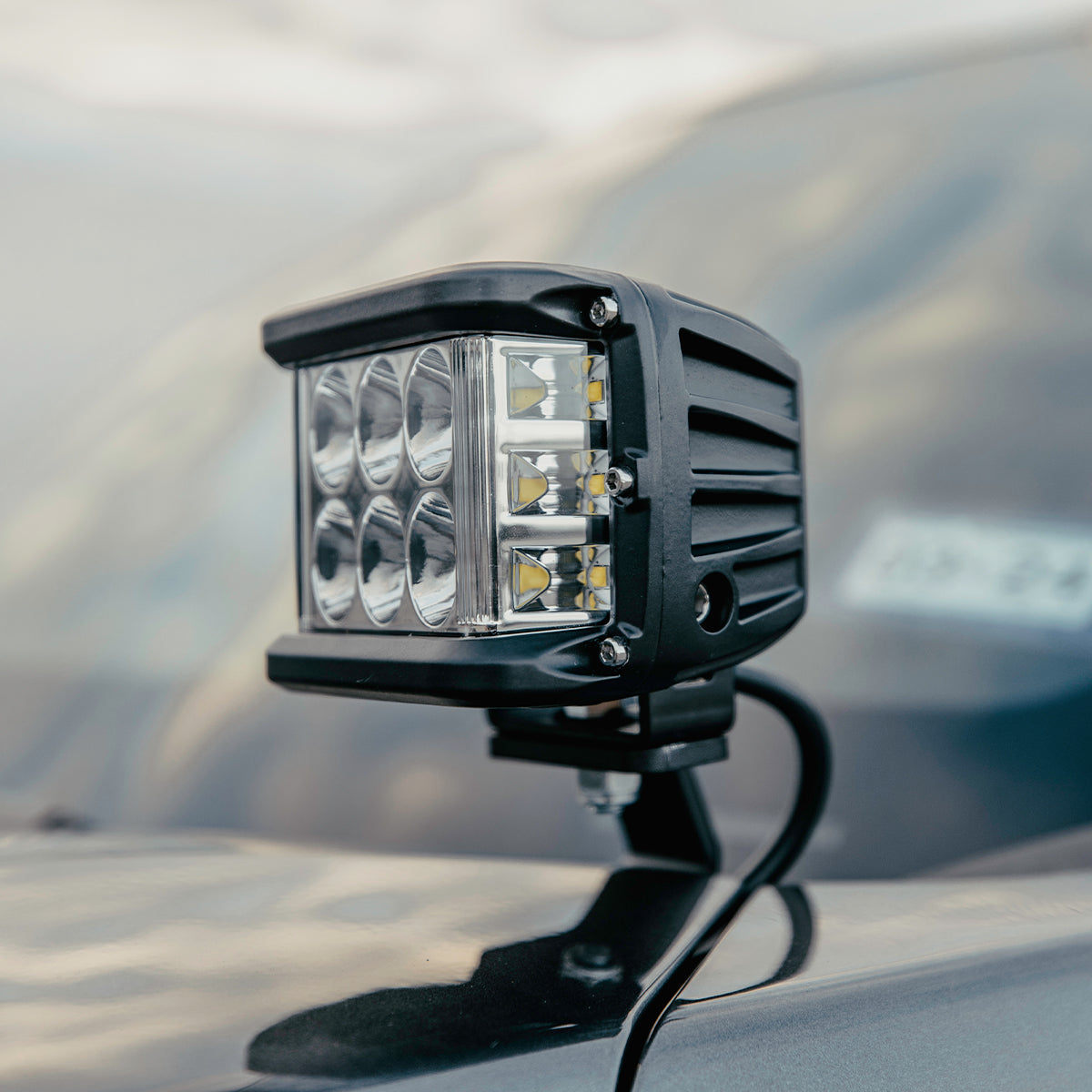 Cali Raised LED - Low Profile Ditch Light Brackets Kit - Toyota Tundra (2022+)