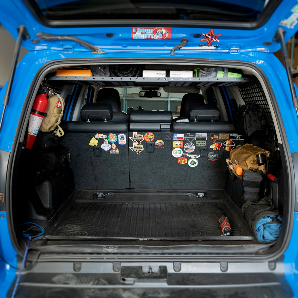 Cali Raised LED - Rear Molle Overhead Tray - Toyota 4Runner (2010-2024)
