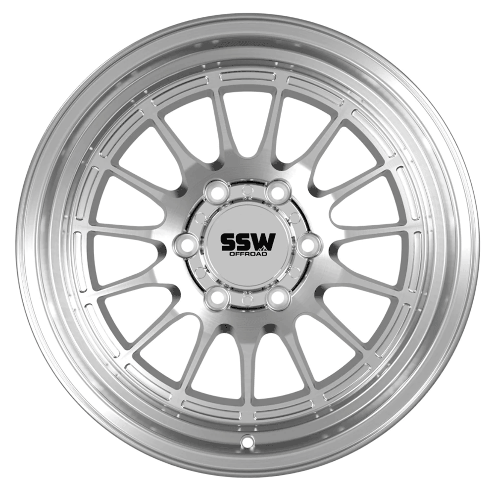 SSW Offroad - Dakar - Machined Silver - 17x9.0 +0 (6 Lug)