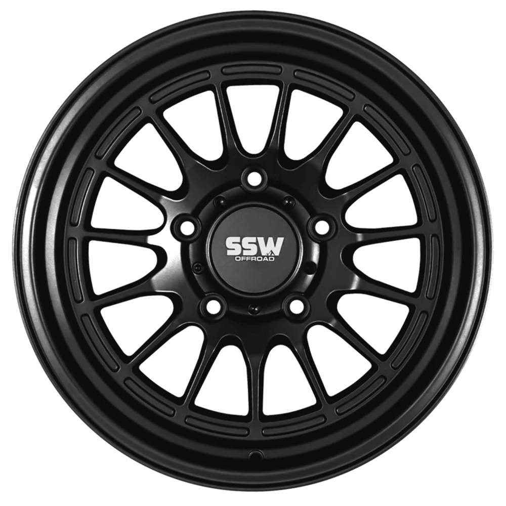 SSW Offroad - Dakar -  Matte Black - 17x9.0 +0 (5 Lug)