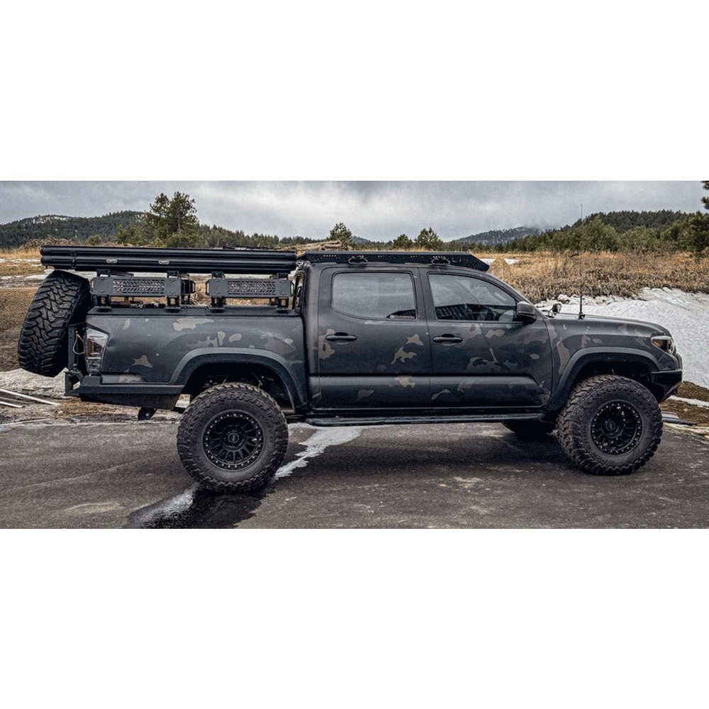 upTOP Overland - TRUSS Bed Rack for DiamondBack Bed Cover - Toyota Tacoma, Tundra