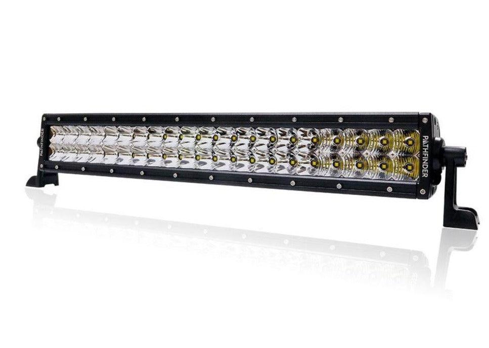 Backwoods Adventure Mods - 20" LED Double Row Light Bar - Combo Optic