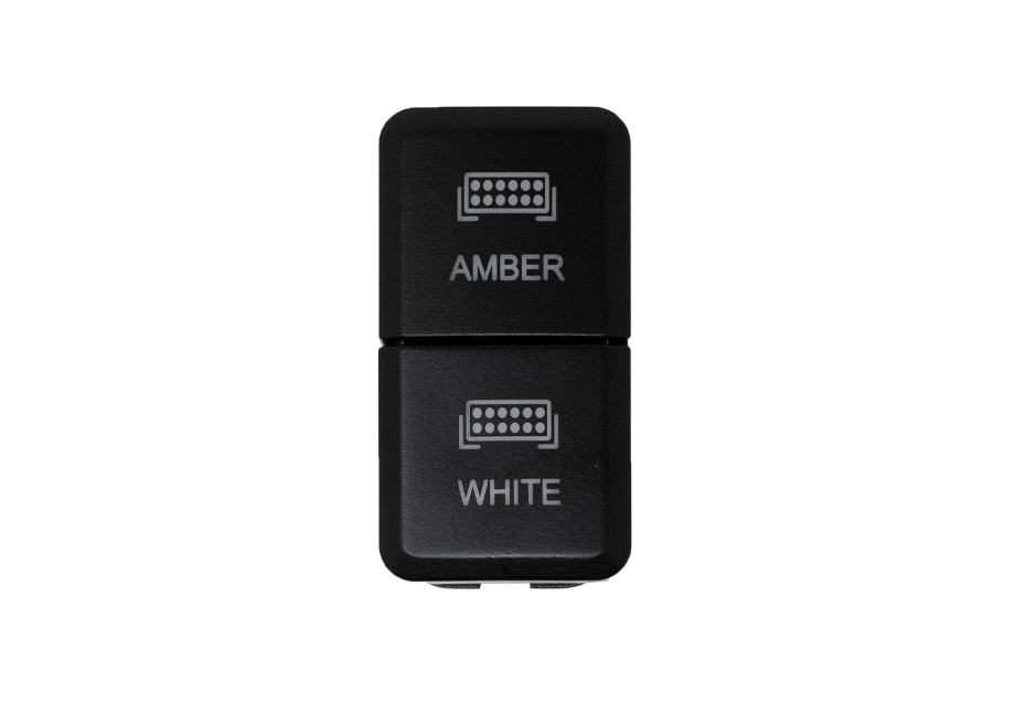 Cali Raised LED - Dual Function Toyota OEM Style "AMBER & WHITE" Switch Tall Style