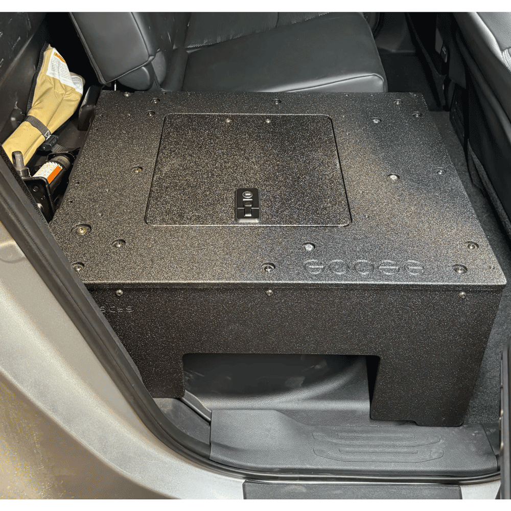 Goose Gear - Double Cab - Explore Series - Seat Delete Plate System - Second Row - Toyota Tacoma (2024+)