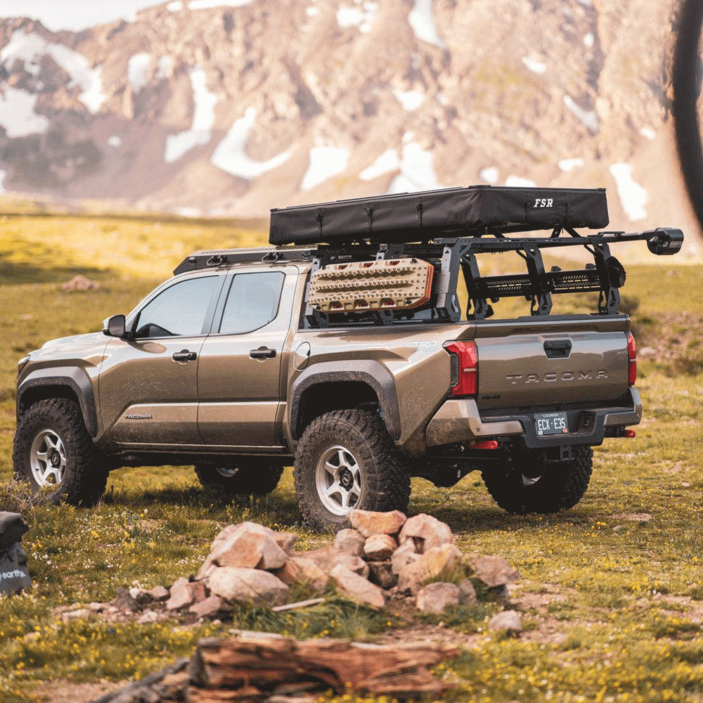 upTOP Overland - Full Height TRUSS Bed Rack - Toyota Tacoma, Tundra