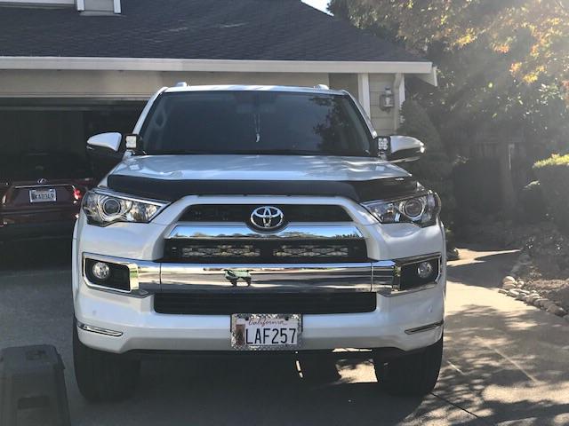 Cali Raised LED - 32" Hidden Grille LED Light Bar Brackets Kit - Toyota 4Runner (2014-2024)