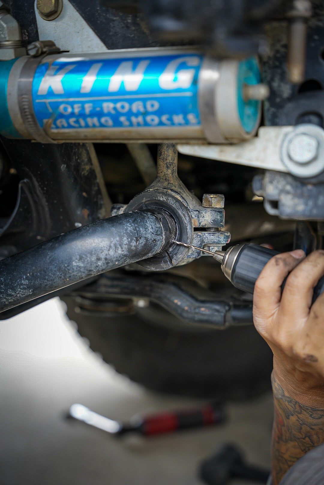 Dr. KDSS - KDSS Front Sway Bar Billet Clamps (Pair)