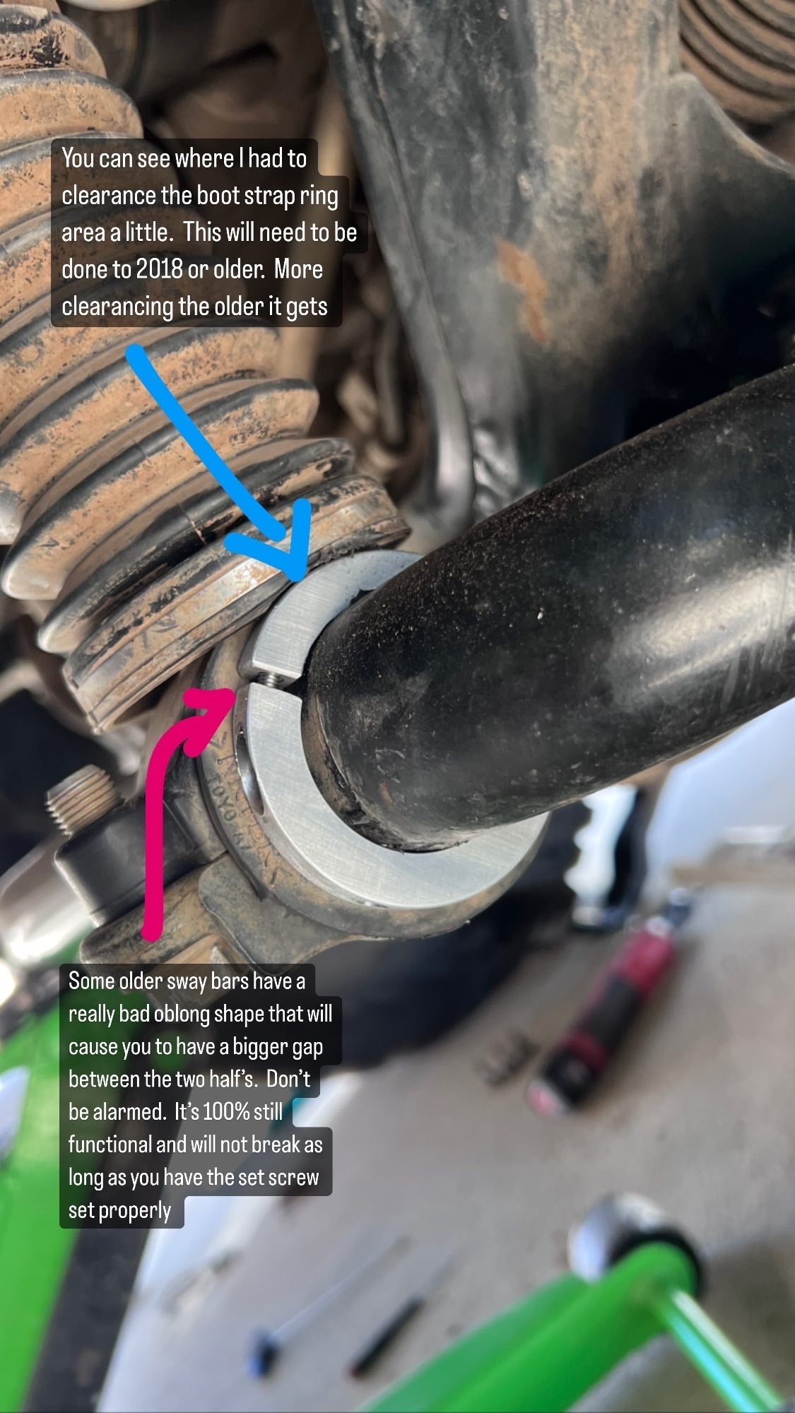 Dr. KDSS - KDSS Front Sway Bar Billet Clamps (Pair)