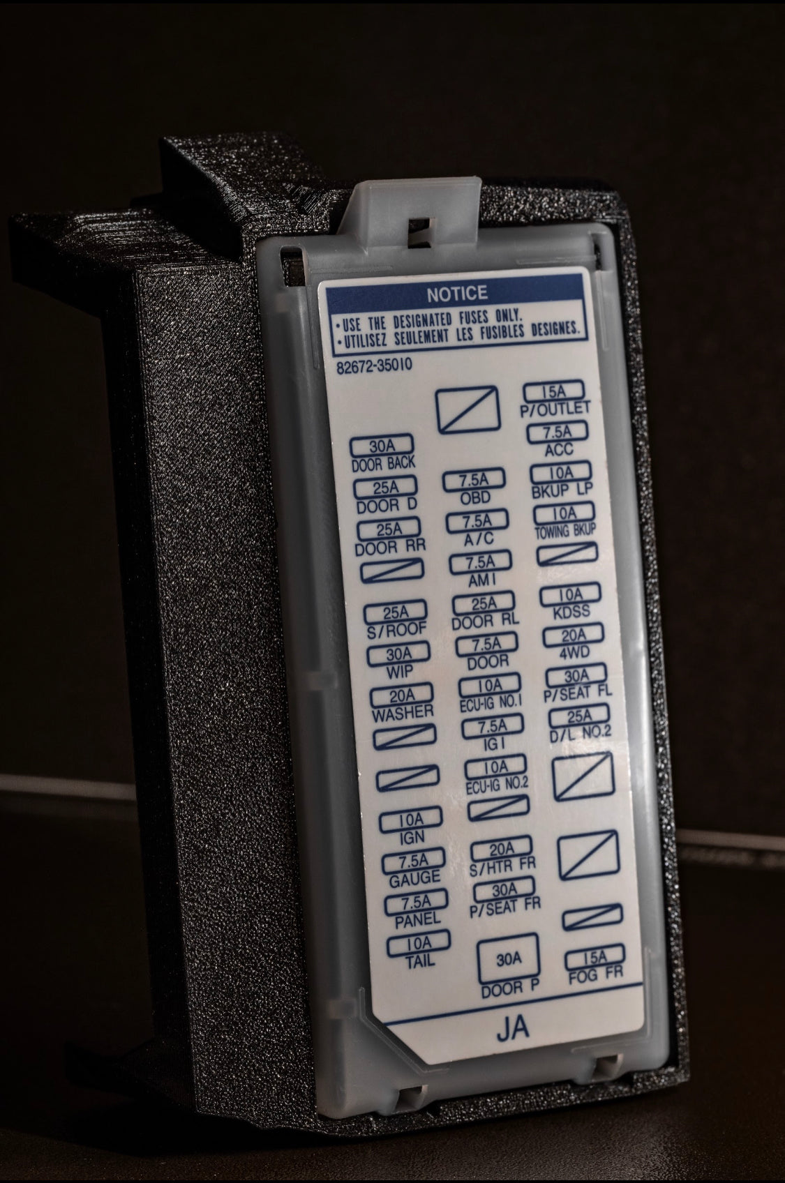 Dr. KDSS - Fuse Box Cover