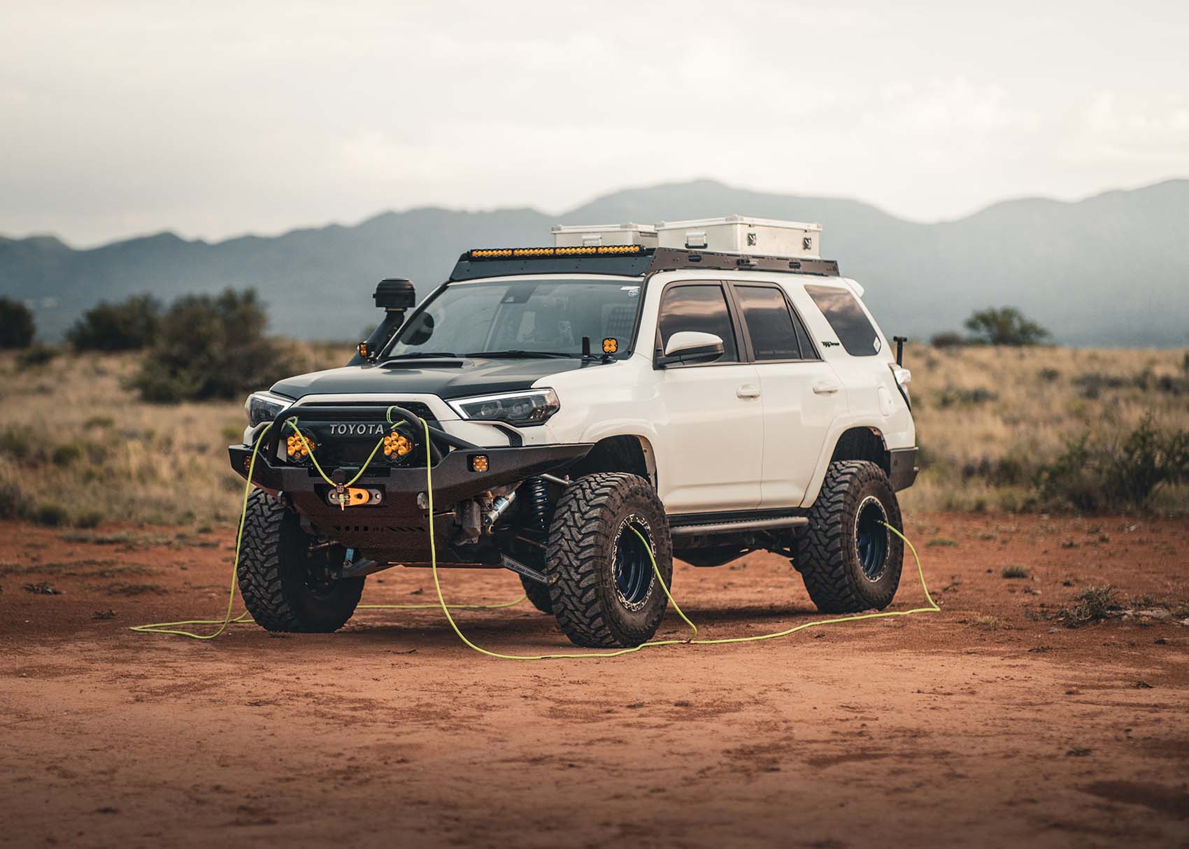 Backwoods Adventure Mods - Hi-Lite Overland Front Bumper (PreRunner Bull Bar) - Toyota 4Runner (2010-2024)