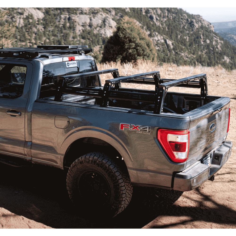 Sherpa - Mid-Height Pak System Bed Rack - Toyota Tacoma (2005-2023)