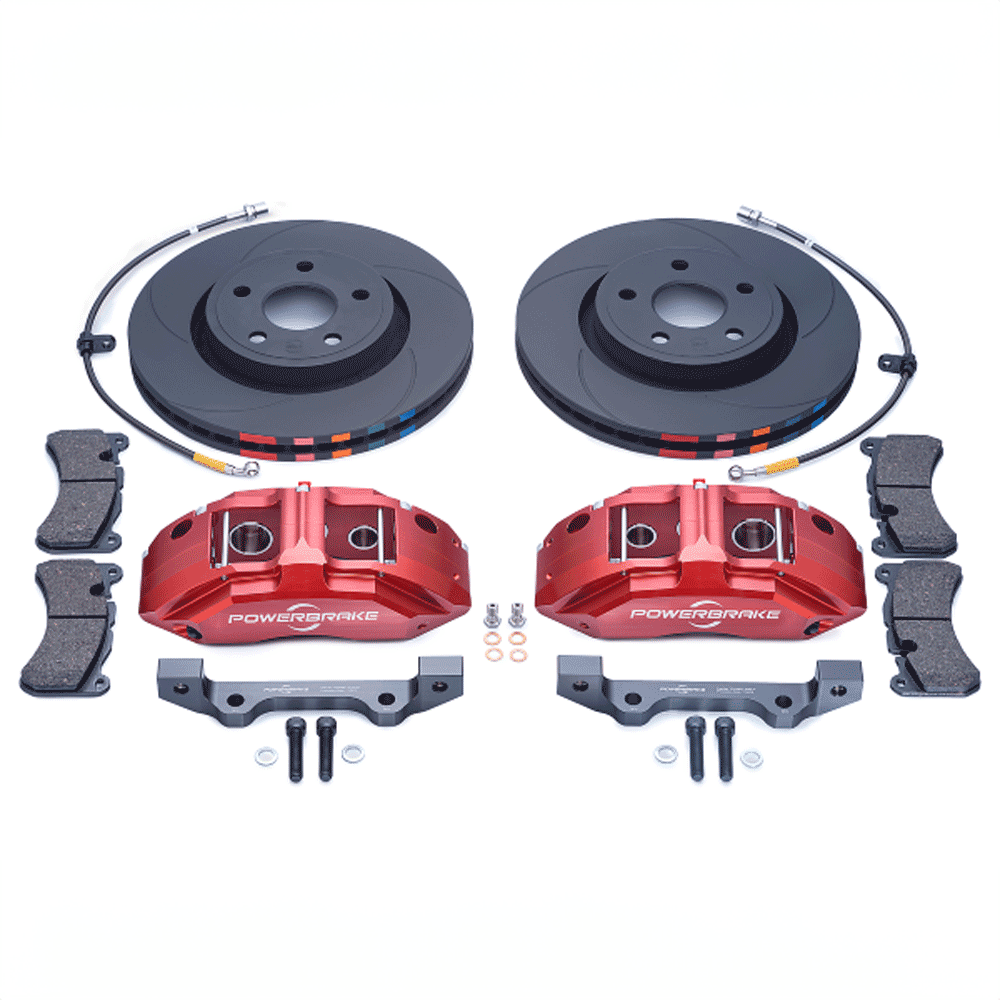 74Weld - Powerbrake Portal Brake Upgrade X-Line 4x4 Big Brake Kit Stage 1 - Toyota Tacoma (2005-2023) (2024+), 4Runner (2003-2024) (2025+), Tundra (2007-2021) (2022+), Sequoia (2008-2022) (2023+), Land Cruiser 250 (2024+)