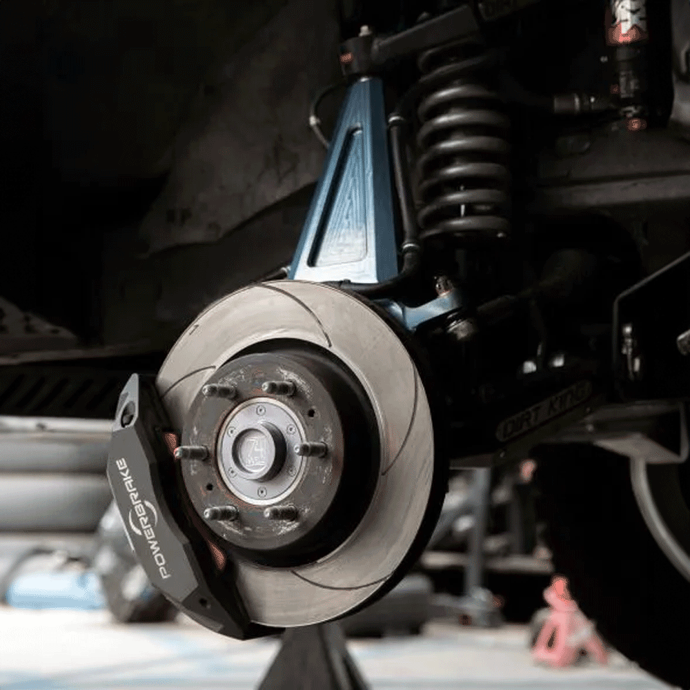 74Weld - Powerbrake Portal Brake Upgrade X-Line 4x4 Big Brake Kit Stage 1 - Toyota Tacoma (2005-2023) (2024+), 4Runner (2003-2024) (2025+), Tundra (2007-2021) (2022+), Sequoia (2008-2022) (2023+), Land Cruiser 250 (2024+)