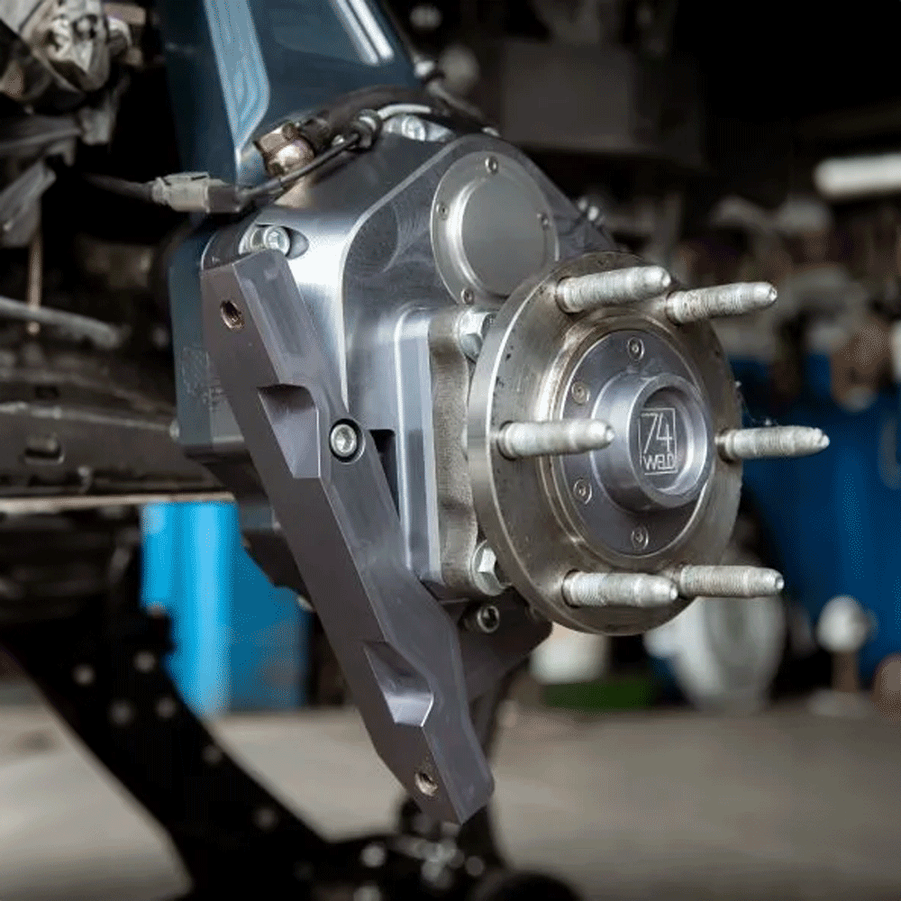 74Weld - Powerbrake Portal Brake Upgrade X-Line 4x4 Big Brake Kit Stage 1 - Toyota Tacoma (2005-2023) (2024+), 4Runner (2003-2024) (2025+), Tundra (2007-2021) (2022+), Sequoia (2008-2022) (2023+), Land Cruiser 250 (2024+)