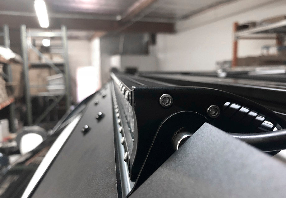 Cali Raised LED - 40" Cut-Out Prinsu Roof Rack Slim LED Light Bar Bracket Kit