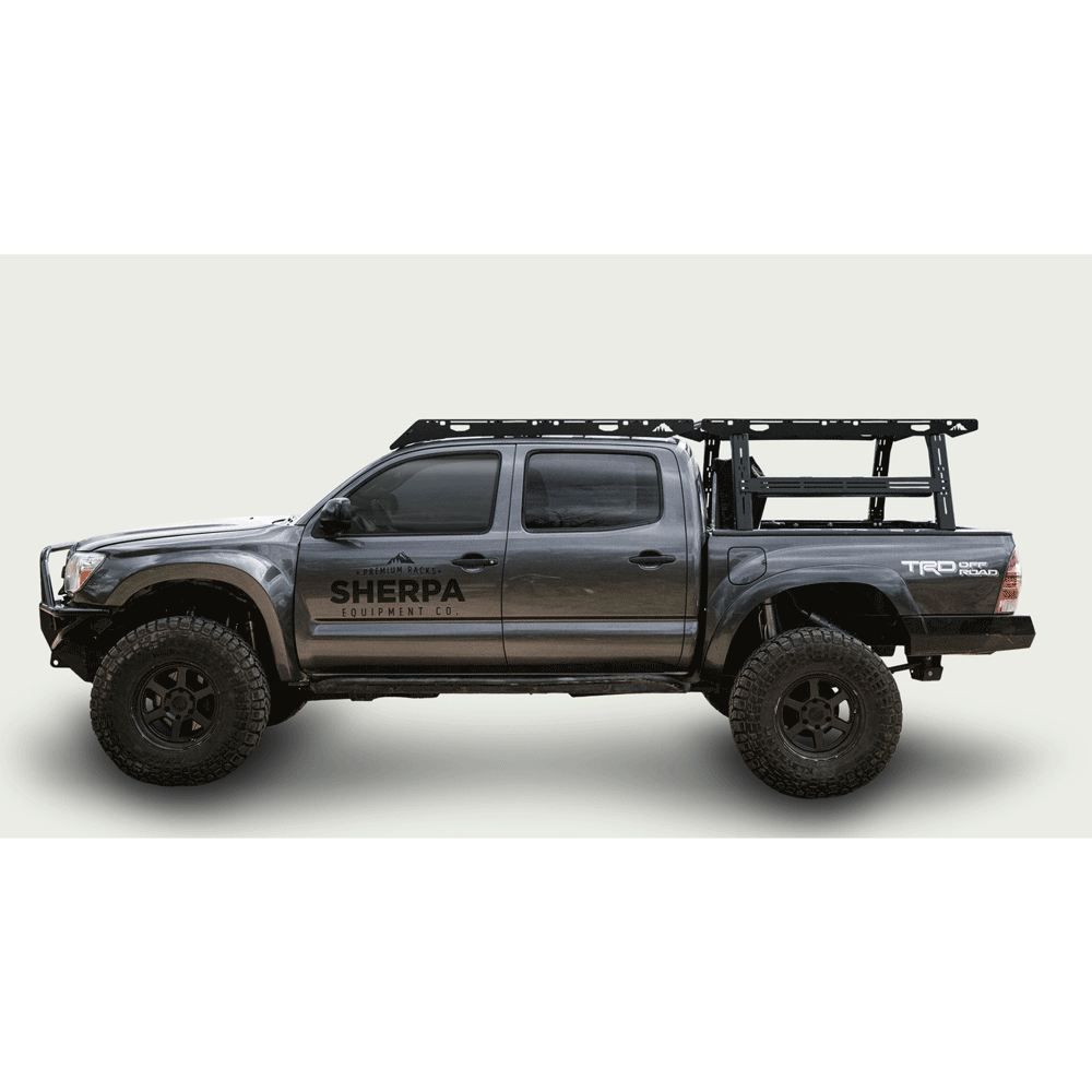 Sherpa - Rack-Height Pak System Bed Rack - Toyota Tacoma (2005-2015)
