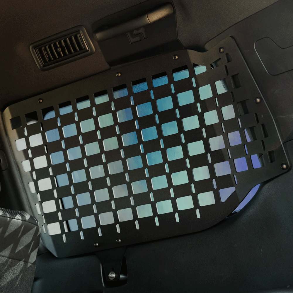 C4 Fabrication - Rear Window MOLLE Panel Pair - Toyota Land Cruiser 25