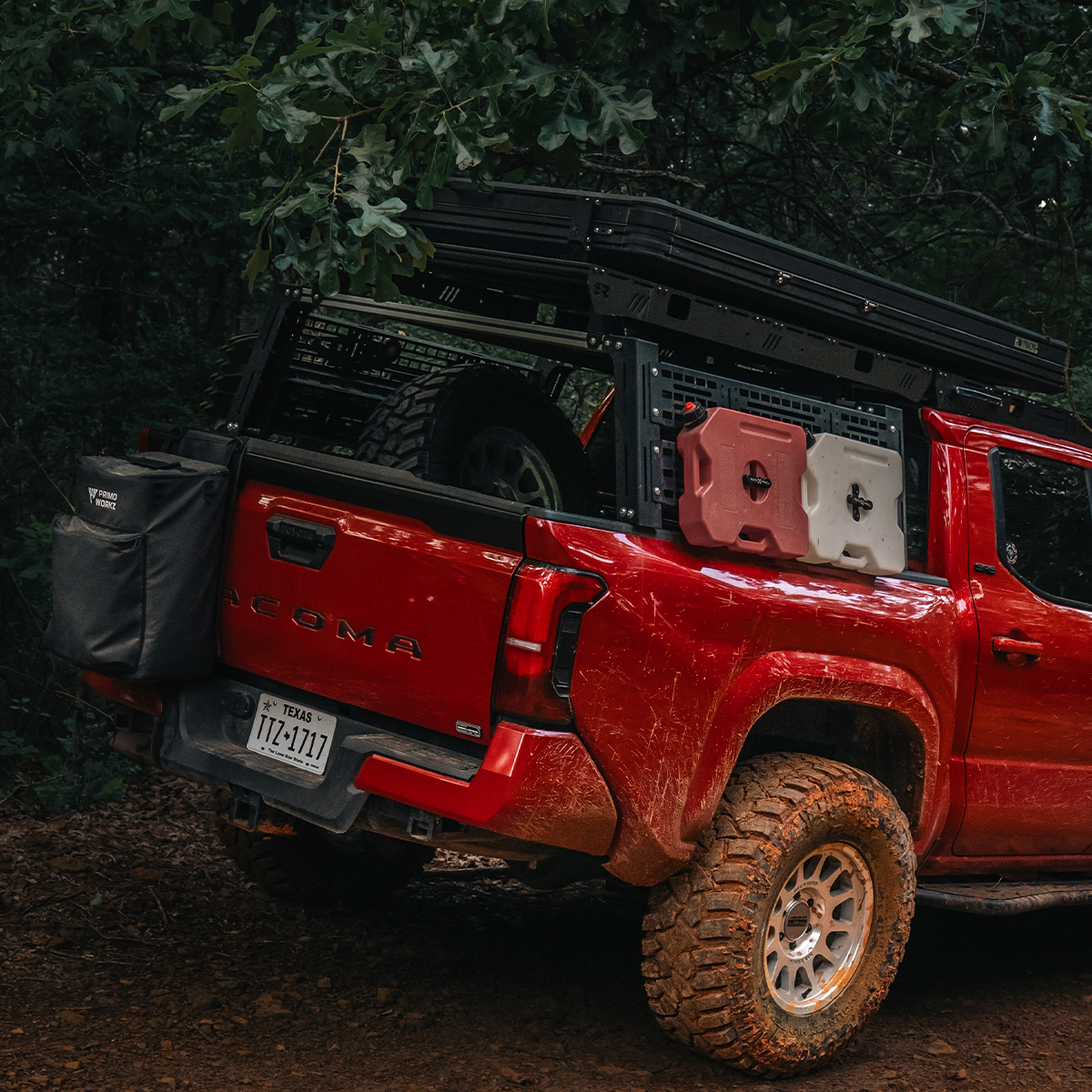 Cali Raised LED - Bed Rack Roof Rack - Toyota Tacoma (2005-2025)