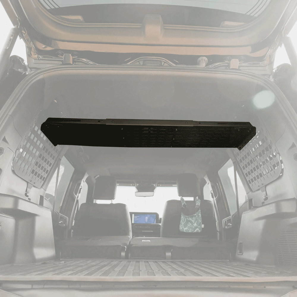 C4 Fabrication -Add-On Shelf for Rear Window MOLLE Panels - Toyota Land Cruiser 250 (2024-2025)