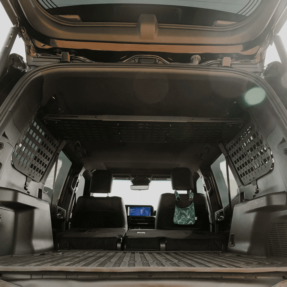 C4 Fabrication -Add-On Shelf for Rear Window MOLLE Panels - Toyota Land Cruiser 250 (2024-2025)