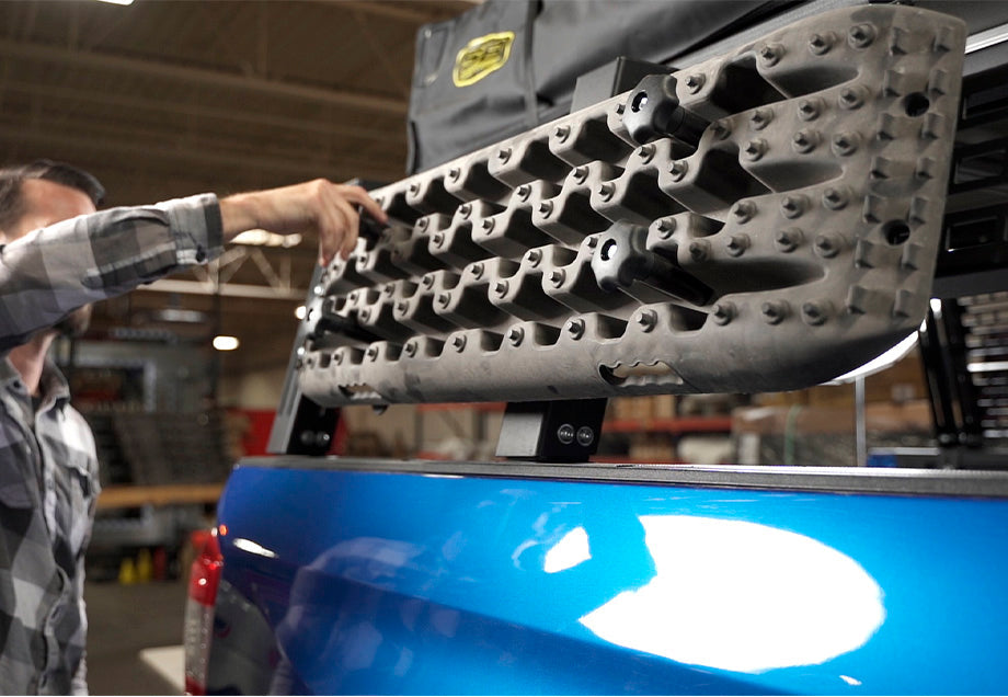 Cali Raised LED - Recovery Board Mounts for Bed Rack