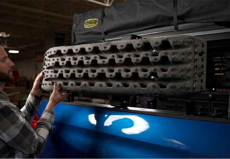 Cali Raised LED - Recovery Board Mounts for Bed Rack