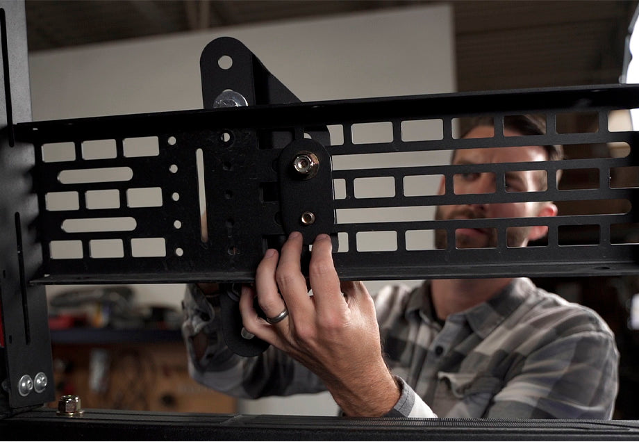 Cali Raised LED - Recovery Board Mounts for Bed Rack