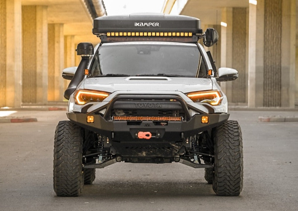 Backwoods Adventure Mods - Hi-Lite Overland Front Bumper (PreRunner Bull Bar) - Toyota 4Runner (2010-2024)