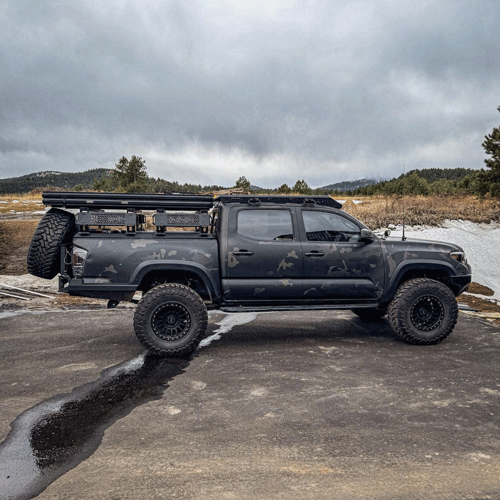 upTOP Overland TRUSS Bed Rack for DiamondBack Bed Cover Toyota Tac
