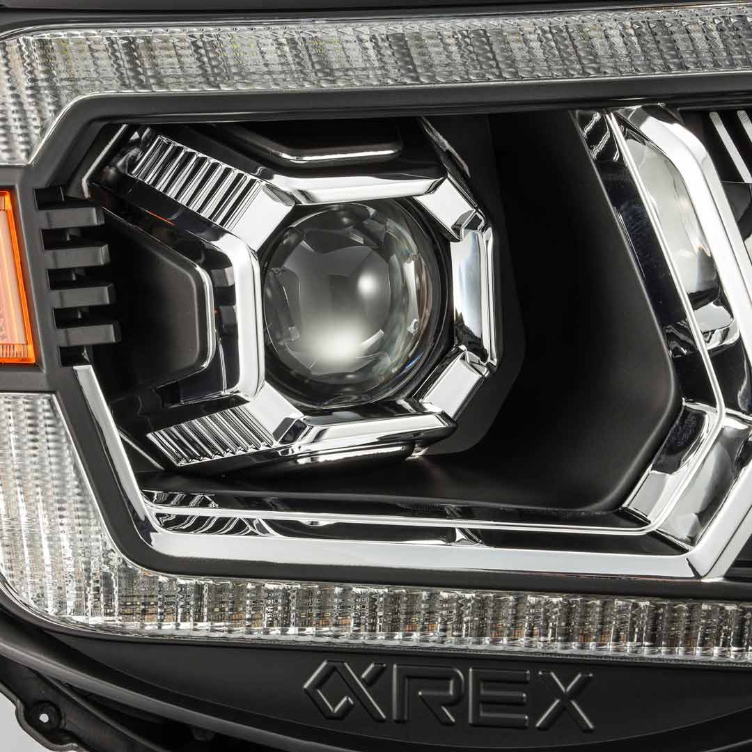 AlphaRex - LUXX-Series Projector Headlights (Black) - Toyota Tacoma (2005-2011)