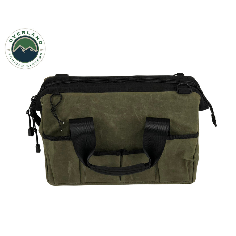 Overland Vehicle Systems - All Purpose Tool Bag #16 Waxed Canvas