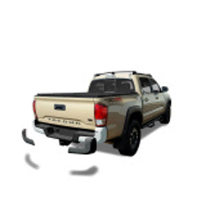Ecoological - BumperShellz - Chrome Delete Bumper Covers - Toyota Tacoma (2016-2022)