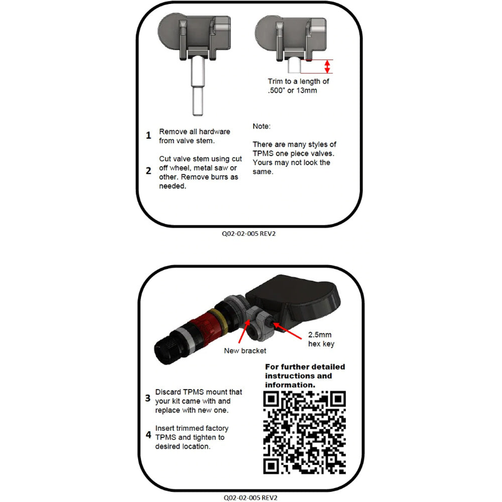 Adapter Rpv Apex - RPV TPMS Adapter Kit