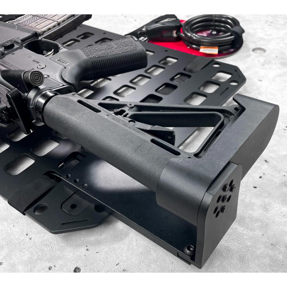 Grey Man Tactical - Vehicle Locking Rifle Rack - SC-6 Mount + 15.25 x 25 RMPX™