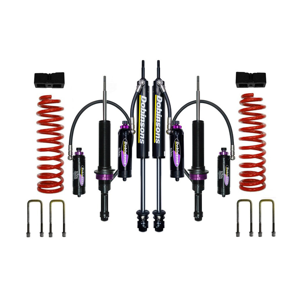 Dobinsons - 1.75" to 3.0" MRR 3-Way Adjustable Lift Kit with Quick Ride Rear - Toyota Tacoma (2005-2022)