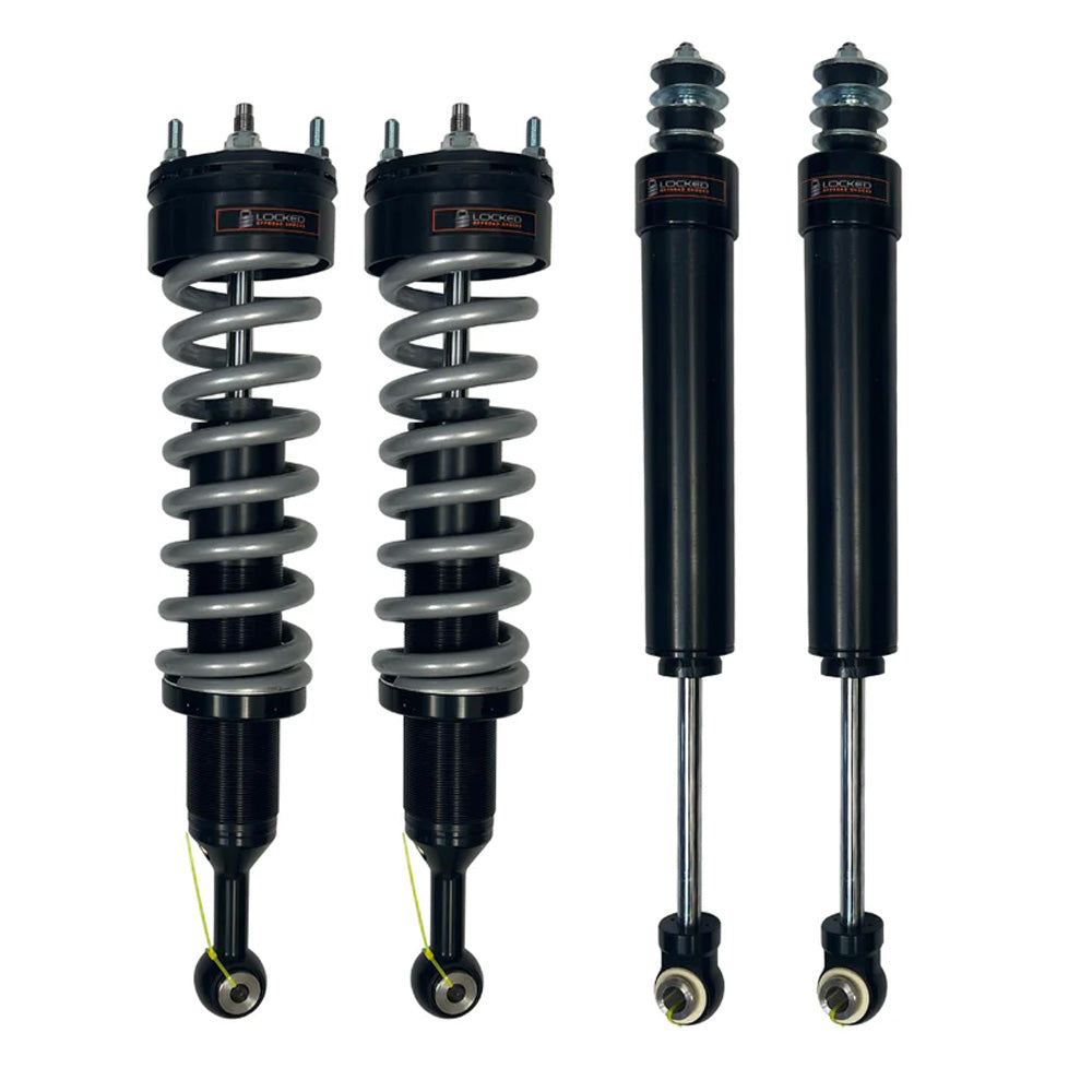 Locked Offroad Shocks - 2.5" IFP Shock Package - Toyota Tacoma (2005+)