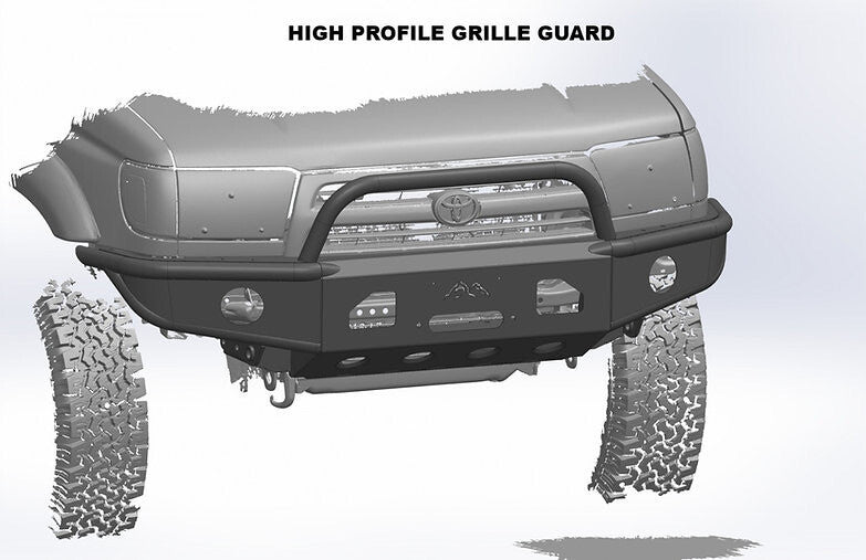 2005-2011 Tacoma Plate Front Bumper - DIY Kit - True North Fabrications