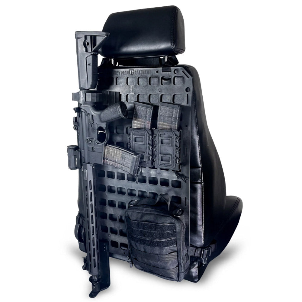 Grey Man Tactical - #203 - Vehicle Rifle Rack - Muzzle Cup Kit + Rubber Clamp - 15.25 x 25 RMP™ Package