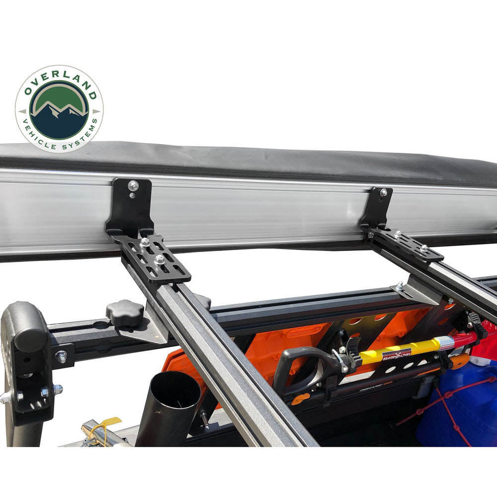 Overland Vehicle Systems - Nomadic Awning 270 - Awning & Wall 1, 2, & 3, Mounting Brackets - Driver Side
