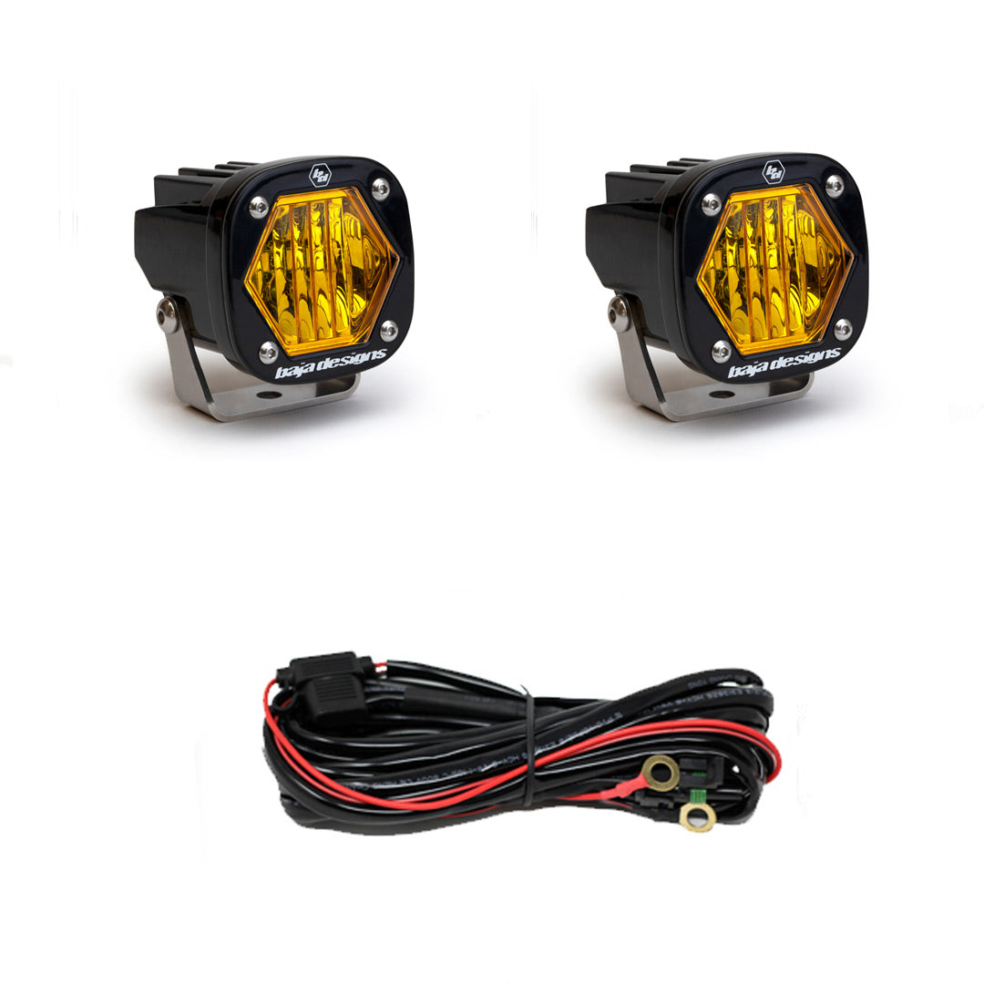 Baja Designs - S1 Black LED Auxiliary Light Pod - Universal