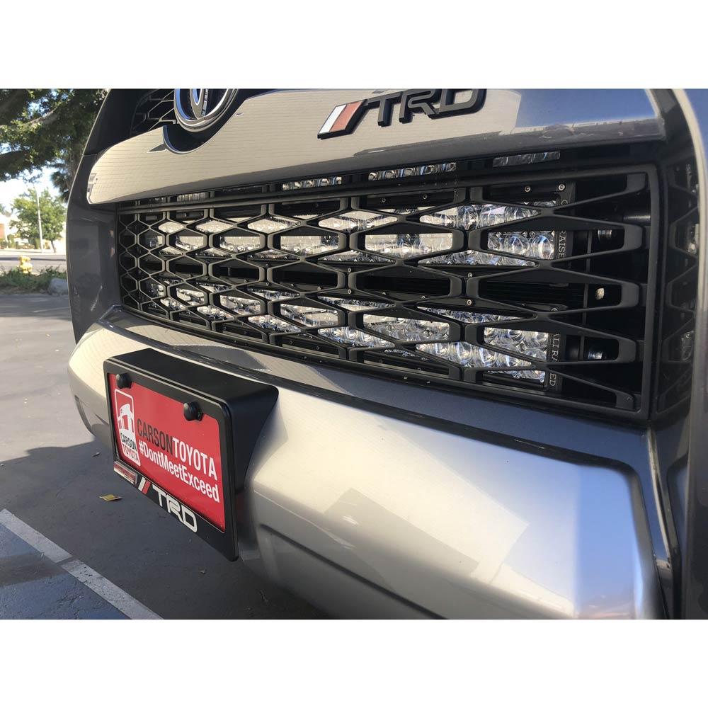 Cali Raised LED - 32" Hidden LED Grille Light Bar Brackets Kit - Toyota 4Runner (2014-2022)