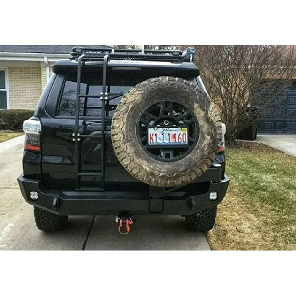 Expedition One - Rear Bumper with Single Swing Tire Carrier - Toyota 4Runner (2010+)