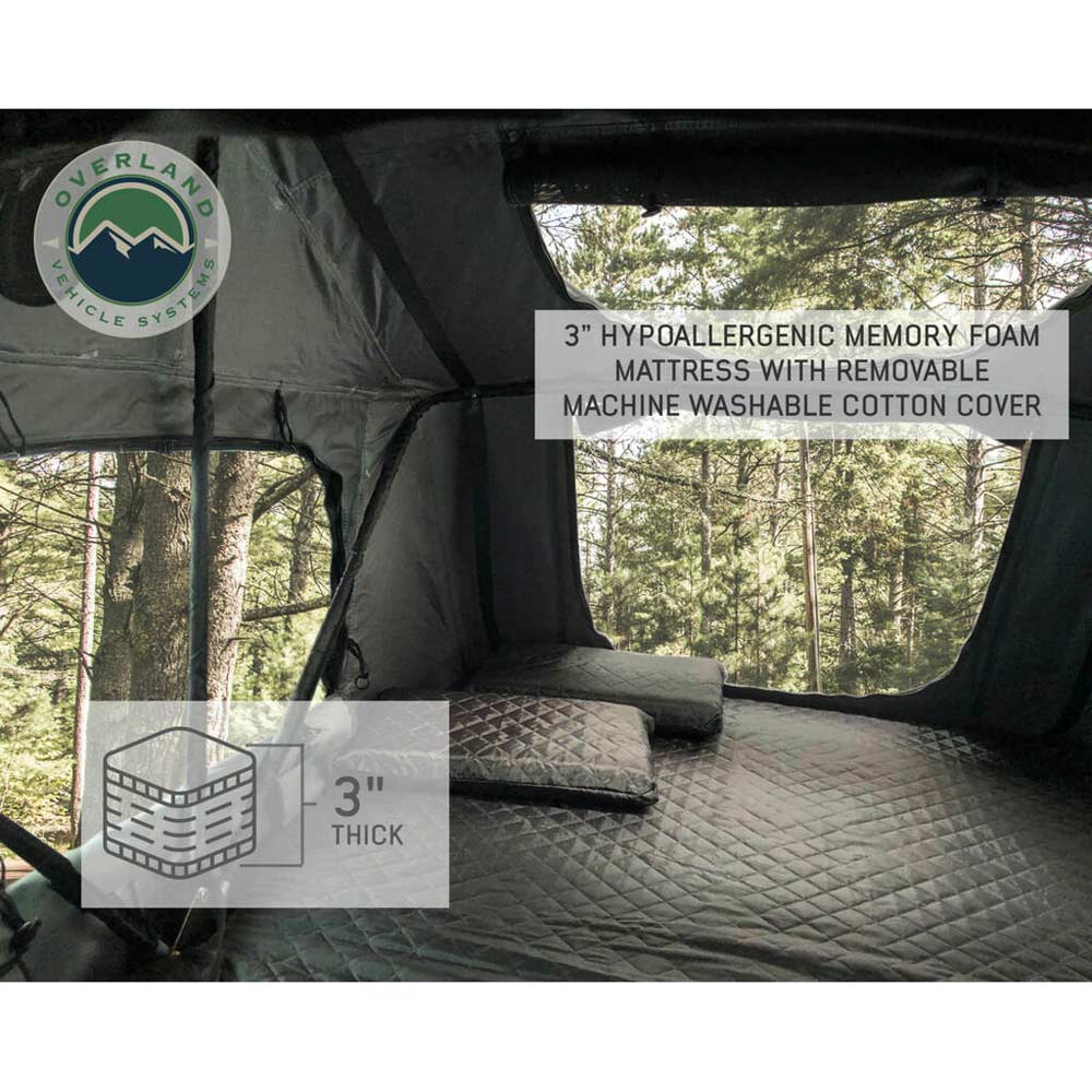 Overland Vehicle Systems - Nomadic 4 Extended Roof Top Tent in Dark Gray