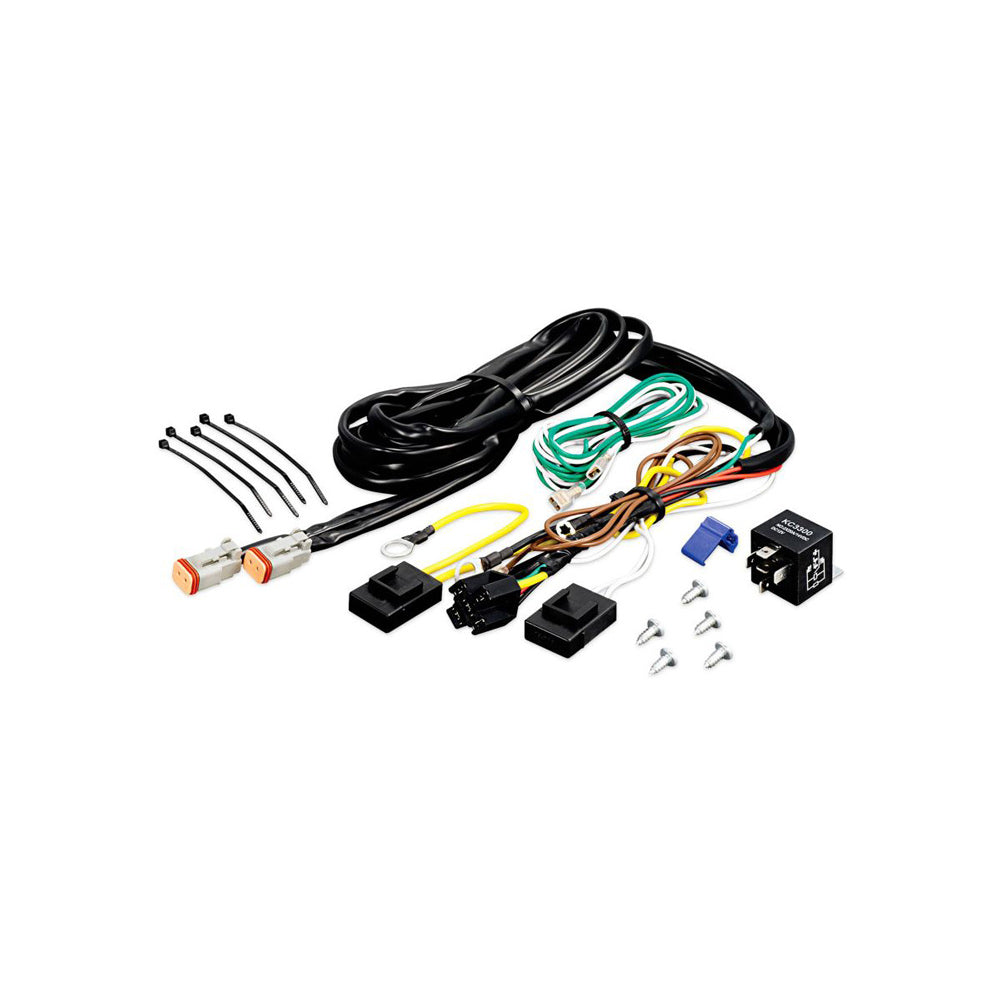 KC Hilites - Add-On Wiring Harness - Add 1-2 Lights - 2-Pin Deutsch Connectors